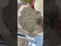 Spherical bentonite cat litter