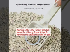OEM ODM فابریک بدون گرد و غبار طبیعی دوستدار محیط زیست توفو قابل شستشو و مخلوط بنتونیت
