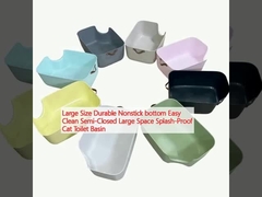 اندازه بزرگ دوامدار کف ضد چسب آسان تمیز نیمه بسته فضای بزرگ آبشویی ضد پاش