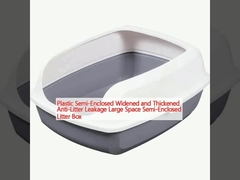 جعبه پلاستیکی نیمه بسته شده گسترده و ضخیم شده ضد نشت زباله فضای بزرگ جعبه زباله نیمه بسته شده