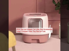 ۲۰۲۴ جعبه آشغال گربه لوازم جانبی جعبه آشغال کوچک بزرگ برای گربه ها