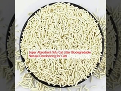 توله توفوی بسیار جذب کننده زباله گربه های زیست فرسایش ناپذیر طبیعی برای گربه ها