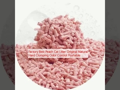 فابريکه بهترين آشغال گربه خشخاش اصيل طبيعي سخت جمع کردن کنترل بوي Flushable