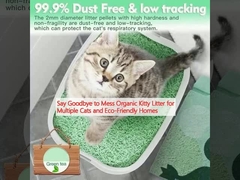 به کثافت آشغال گربه های ارگانیک برای گربه های متعدد و خانه های سازگار با محیط زیست خداحافظی کنید