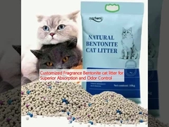 آشغال مخصوص گربه های بنتونیت برای جذب و کنترل بوی بهتر