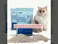 سفارشی تولید کنندگان محیط زیست دوستانه bentonite گربه آشپزخانه برتر گردآوری مواد معدنی طبیعی
