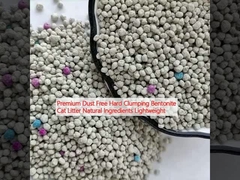 مواد اولیه بدون گرد و غبار، گرد و غبار سخت، بنتونیت، آشغال گربه مواد طبیعی، سبک