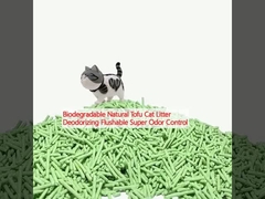 مواد زیست فرسوده شده طبیعی توفو گربه گندم ضد عطر ضد عطر ضد عطر