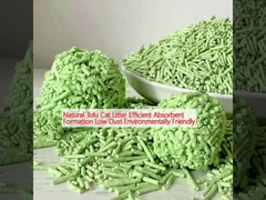 توفو طبیعی گربه کثافات جذب موثر تشکیل کم گرد و غبار سازگار با محیط زیست