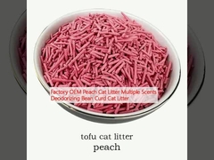 فابریکه OEM آشغال گربه هلو عطر های متعدد عطر زدایی لوبیا Curd آشغال گربه