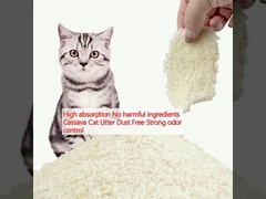 جذب بالا هیچ ماده مضر کاساو گربه کثافت غبار آزاد کنترل بوی قوی