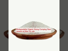 گیاهان ارگانیک قابل تجزیه و انبوه شدن قوی کاساو برای گربه ها