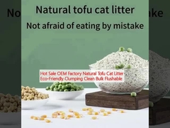 فروش داغ OEM کارخانه توفو طبیعی آشغال گربه دوستانه با محیط زیست جمع آوری پاک عمده قابل فلاش