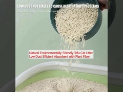 طوطی های طبیعی دوستدار محیط زیست، کم گرد و غبار، جذب کننده موثر با فیبر گیاهی