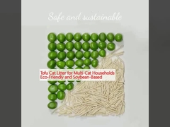 زباله های گربه های توفو برای خانواده های چند گربه دوستدار محیط زیست و مبتنی بر سویا