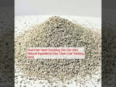 Dust-Free Hard Clumping Ore Cat Litter Natural Ingredients Easy Clean Low Tracking Sand