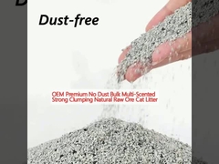 OEM Premium No Dust Bulk Multi-Scented Strong Clumping Natural Raw Ore Cat Litter