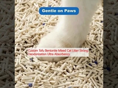 توله طومار سفارشی بنتونیت مخلوط آشغال گربه ضد عطر قوی Ultra Absorbent