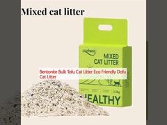 بنتونیت تولیدی توفو آشغال گربه های دوستدار محیط زیست آشغال گربه های دوفو