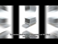 جایگاه خاک گربه از جنس استیل ضد زنگ