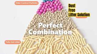 Tofu Bentonite Mixed Cat Litter